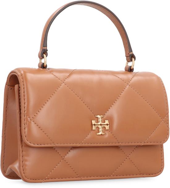 25FW 토리버치 키라 다이아몬드 퀼트 체인 숄더백 158326201 Saddle Brown - TORY BURCH