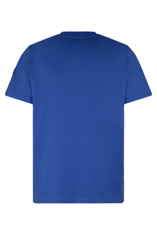 25FW 몽클레어 반팔 티셔츠 K20918C0005289AJS748 blue - MONCLER