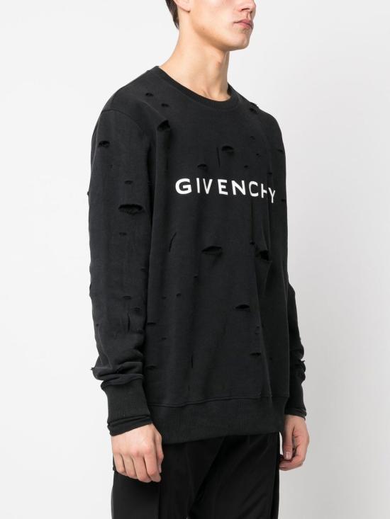 25SS 지방시 반팔 티셔츠 BMJ0KE3Y9W011 black - GIVENCHY