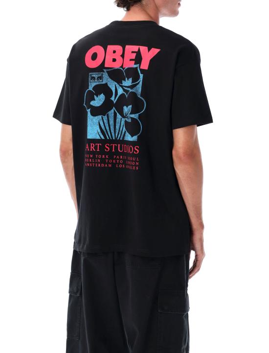 25FW 오베이 반팔 티셔츠 165264234 BLK BLACK - OBEY