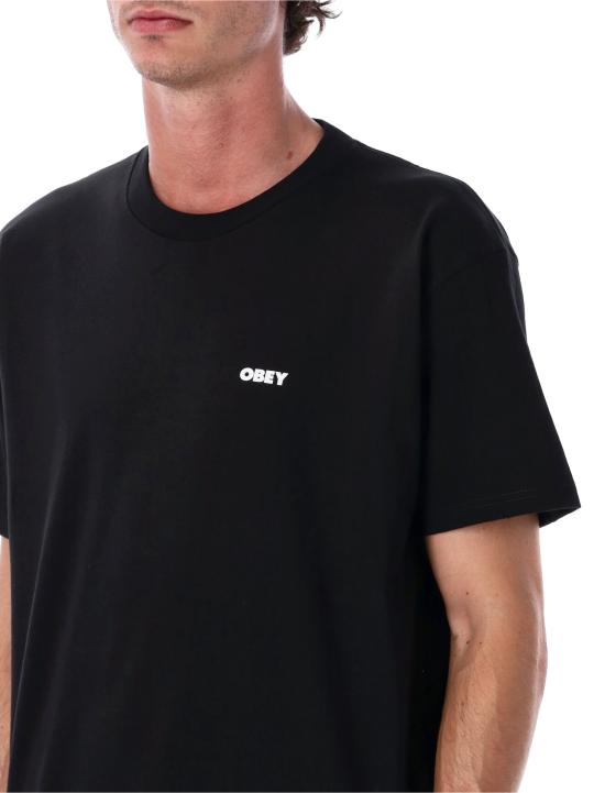 25FW 오베이 반팔 티셔츠 165264213 BLK BLACK - OBEY