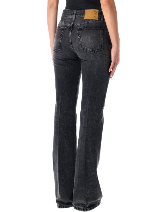 25FW 하이쿠레 스트레이트 팬츠 HEW03338DF174 L0902 AUTHENTIC BLACK WASH - HAIKURE