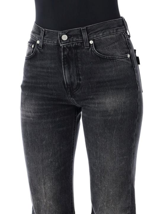 25FW 하이쿠레 스트레이트 팬츠 HEW03338DF174 L0902 AUTHENTIC BLACK WASH - HAIKURE