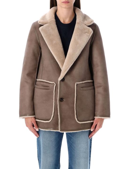 25FW 어반코드 무스탕 BJ20011 TAUPE - URBANCODE