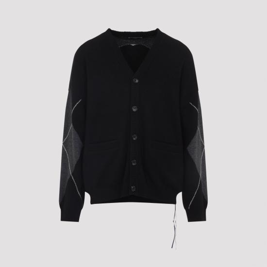 25FW 마스터마인드 스웨터 MW25S15KN003100 BLACK - MASTERMIND