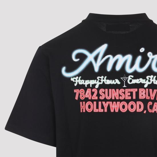 25FW 아미리 반팔 티셔츠 AMJYTE1244 BLACK - AMIRI