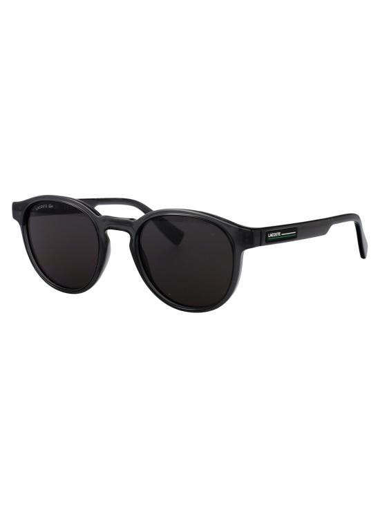 25SS 라코스테 선글라스 L6055S 35 TRANSPARENT DARK GREY - LACOSTE