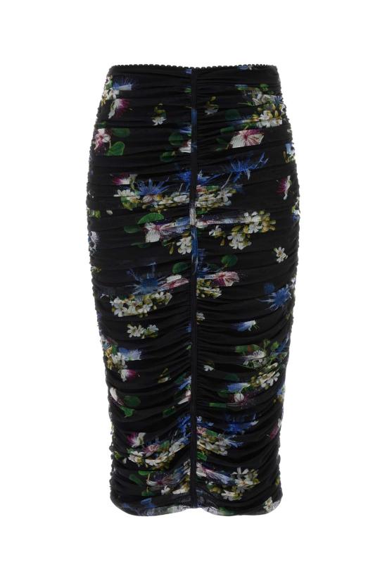 25FW 블루마린 스커트 4G087A F9905 FLORAL