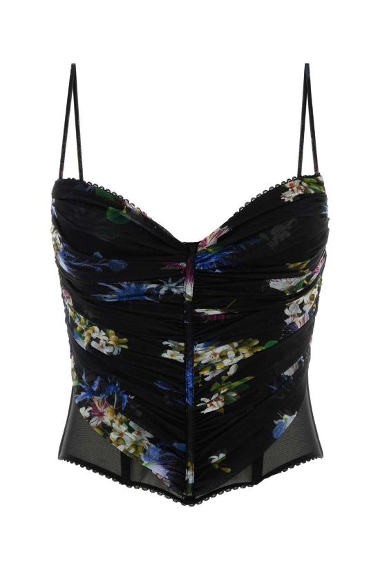 25FW 블루마린 블라우스 4C215A F9905 FLORAL