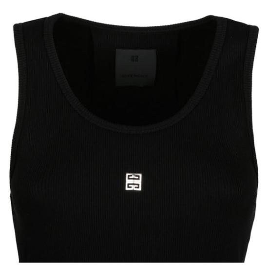  지방시 반팔 티셔츠 BW70CH3YHY 001 BLACK - GIVENCHY