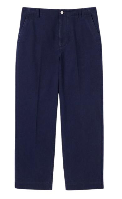25FW 구찌 엠보스 라벨 워시드 데님 팬츠 835168XDDA8 4447 BLUE