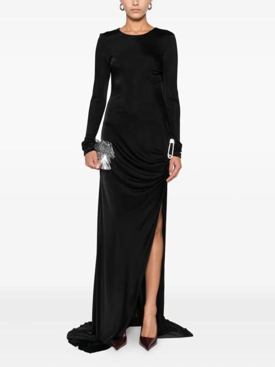 25FW 쥬세페 디 모라비토 미디 원피스 05FWDR505X05315 99 BLACK - GIUSEPPE DI MORABITO
