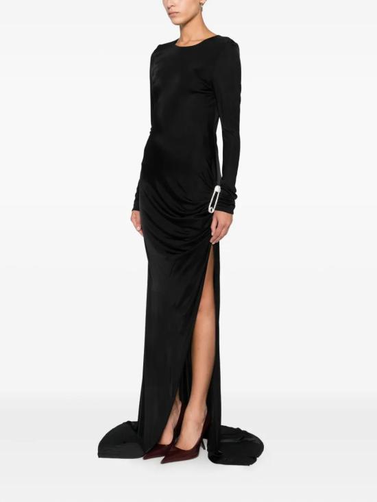 25FW 쥬세페 디 모라비토 미디 원피스 05FWDR505X05315 99 BLACK - GIUSEPPE DI MORABITO