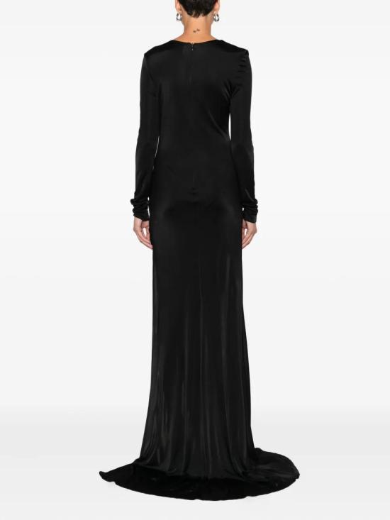 25FW 쥬세페 디 모라비토 미디 원피스 05FWDR505X05315 99 BLACK - GIUSEPPE DI MORABITO