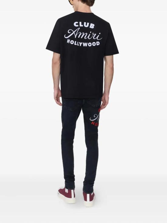 25FW 아미리 반팔 티셔츠 AMJYTE1254 001 BLACK - AMIRI