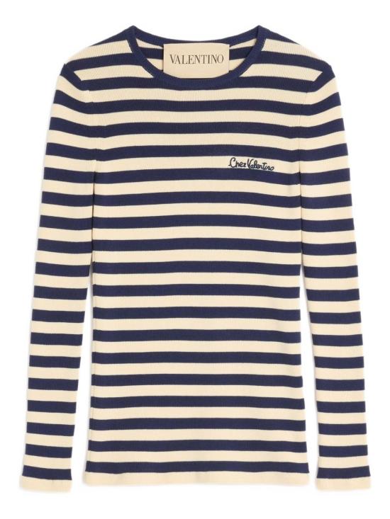 25FW 발렌티노 가라바니 반팔 티셔츠 7B3KC66N9JDBRP BETUPVBLUE