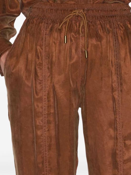 25FW 이자벨마랑에뚜왈 스트레이트 팬츠 PA0566FAC3J07E50TO TABACCO - ISABEL MARANT ETOILE