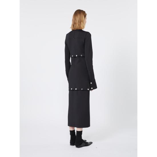 25FW 막스마라 스포츠막스 미디 원피스 2522626102600004 BLACK - MAX MARA SPORTMAX FASHION