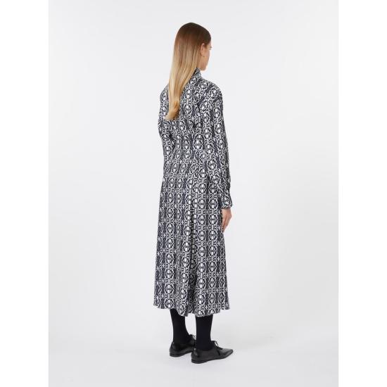 25FW 막스마라 미디 원피스 2521226052600002 WHITE - MAX MARA