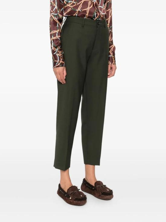 25FW 베르위치 스트레이트 팬츠 CHICCA BN7000XDKGREE Green - BERWICH