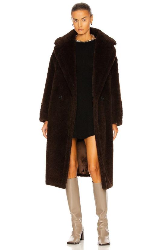 25FW 막스마라 TEDGIRL 테드걸 아이콘 코트 2521016052600011 BROWN - MAX MARA