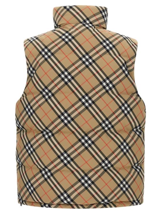 25FW 버버리 리버시블 체크 푸퍼 질레 8110200SANDIPCHECK - BURBERRY