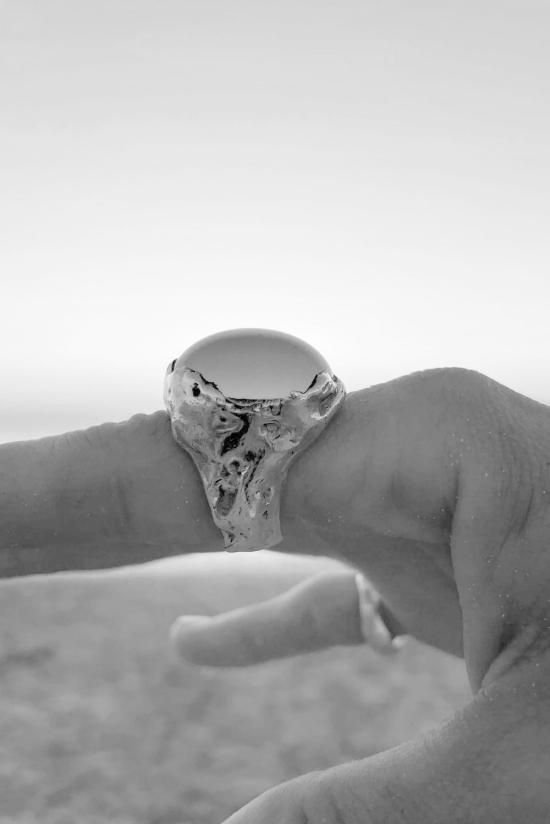  시무에로 반지 Simuero Atolon 링 블루/실버