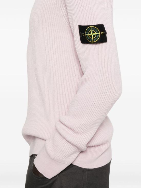 25FW 스톤 아일랜드 스웨터 K2S155100053S00C2V0080 PINK - STONE ISLAND