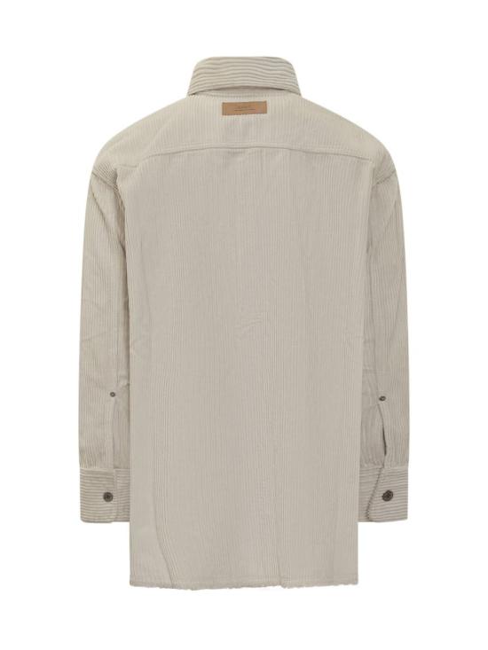 25FW 아미 긴팔 셔츠 H25USH793CO0131 185H25 WHITE - AMI