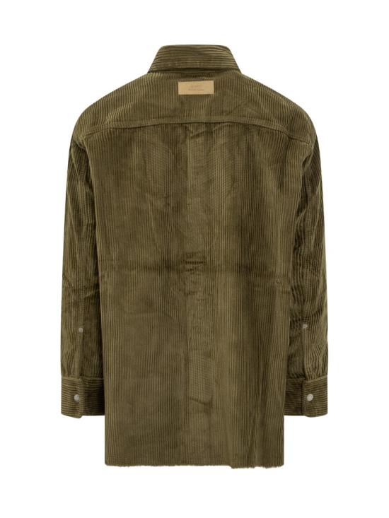 25FW 아미 긴팔 셔츠 H25USH793CO0131 298H25 GREEN - AMI