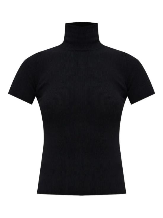 25FW 막스마라 AFA 아파 반소매 터틀넥 2521366283600 003 Black