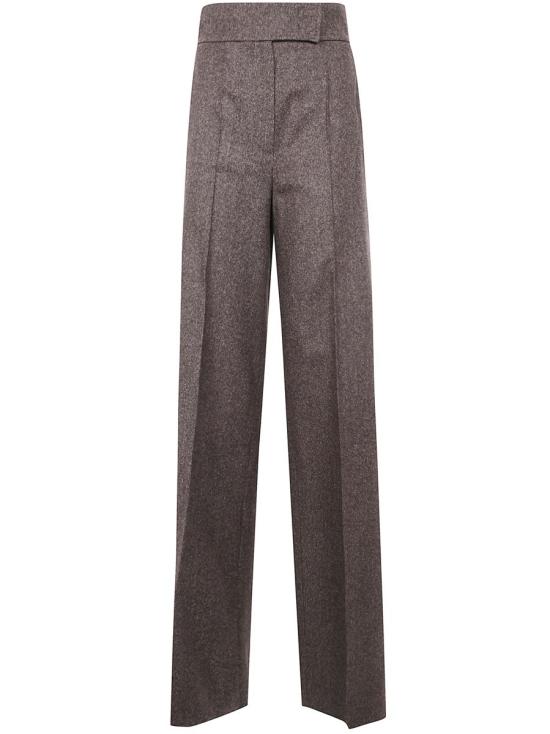 25FW 막스마라 스트레이트 팬츠 2521136323600 001 BROWN