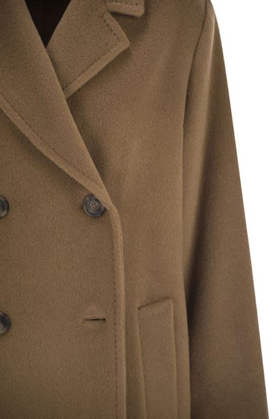 25FW 위켄드막스마라 ZUFOLO 주포로 울 코트  2525016092600 026 Brown - WEEKEND MAX MARA