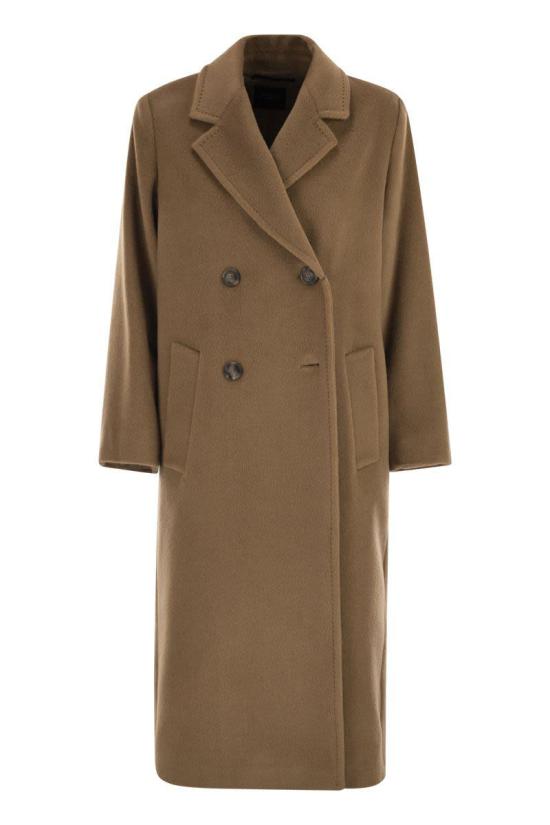 25FW 위켄드막스마라 ZUFOLO 주포로 울 코트  2525016092600 026 Brown