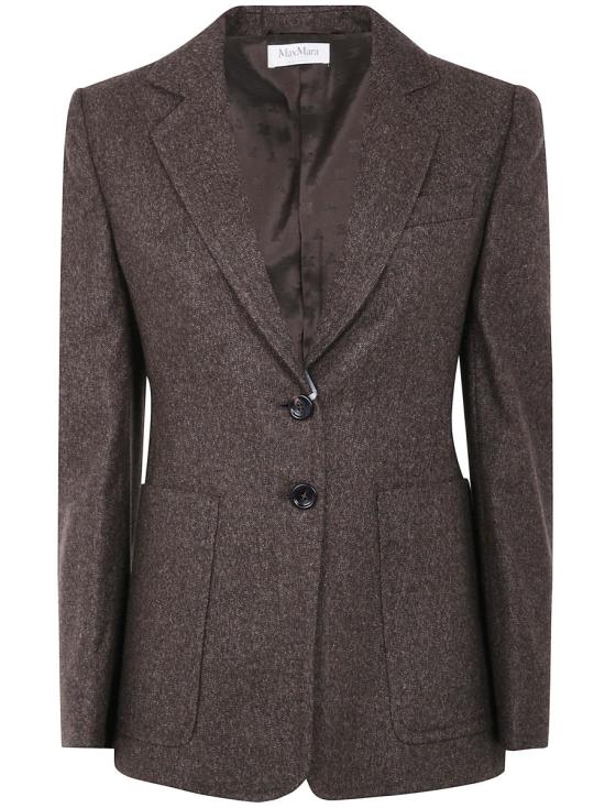 25FW 막스마라 수트 자켓 2521046323600 001 BROWN