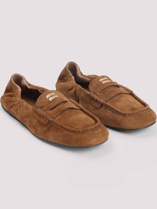  미우미우 로퍼 5D341EFD005008F0316 Brown - MIU MIU