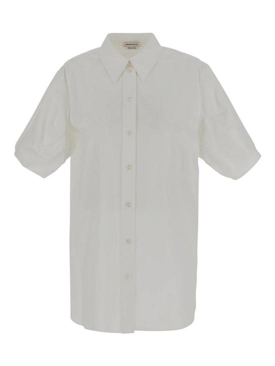  알렉산더 맥퀸 셔츠 750195QAABC9000 White