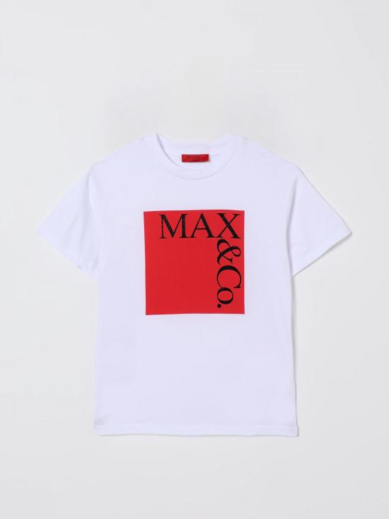25FW [키즈] 막스앤코 티셔츠 MX0005MX057 MX10C White