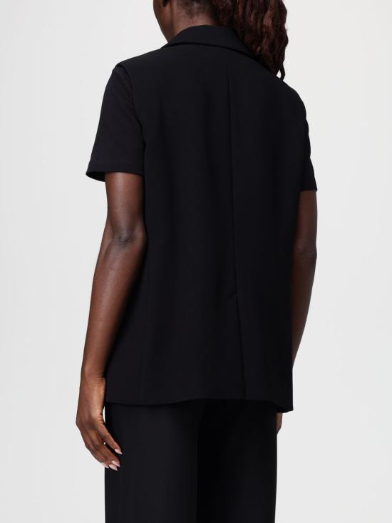 25FW 에스막스마라 반팔 티셔츠 2529976011600 009 Black - 'S MAX MARA