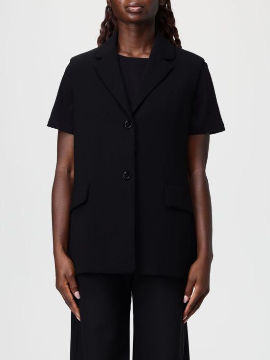 25FW 에스막스마라 반팔 티셔츠 2529976011600 009 Black