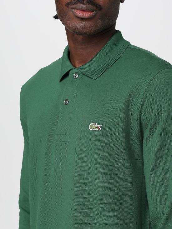 25FW 라코스테 클래식 롱슬리브 폴로 셔츠 L131200 132 Green - LACOSTE