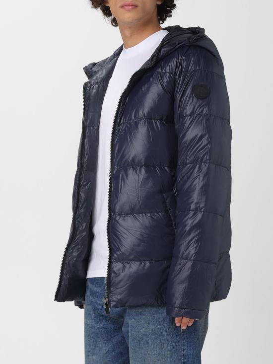 25FW 칼라거펠트 숏패딩 505007 592503 Blue - KARL LAGERFELD