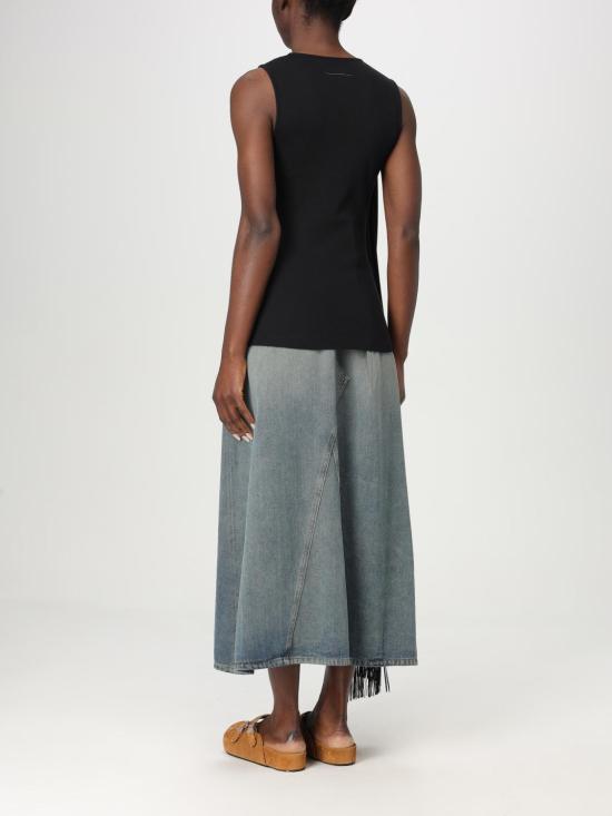 25FW MM6 메종마르지엘라 반팔 티셔츠 S52NL0069MTJ017 961 Black - MM6 MAISON MARGIELA