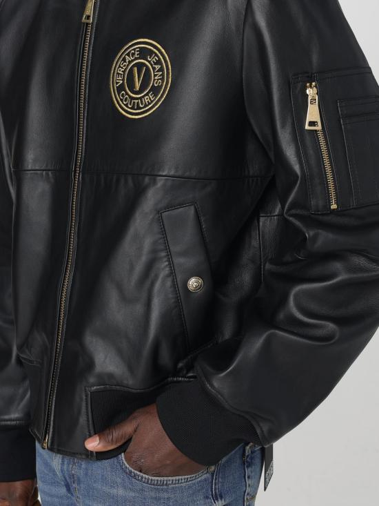 25SS 베르사체 자켓 78GAVP06CPPS3 G89 Black - VERSACE