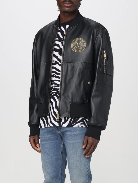 25SS 베르사체 자켓 78GAVP06CPPS3 G89 Black - VERSACE