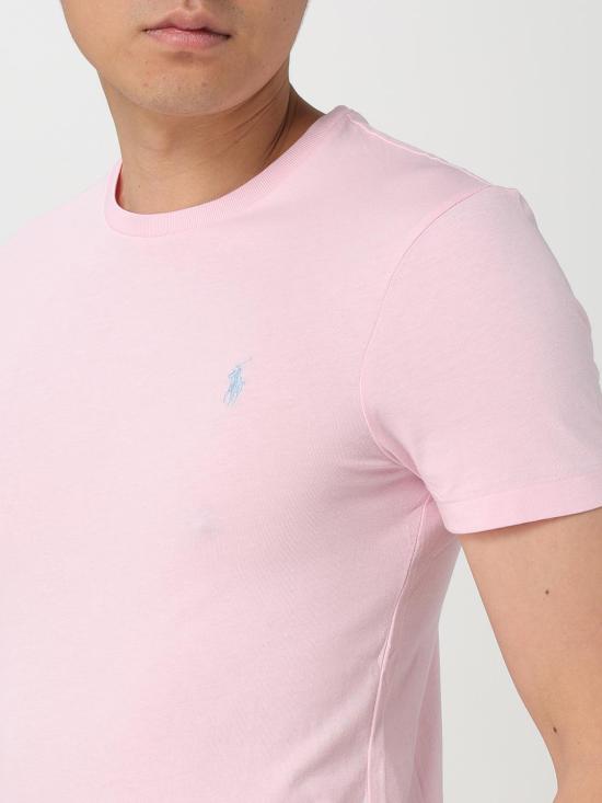 25FW 폴로 랄프로렌 반팔 티셔츠 710671438 417 Pink - POLO RALPH LAUREN