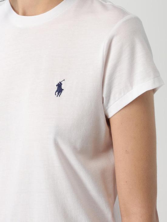25FW 폴로 랄프로렌 반팔 티셔츠 211898698 005 White - POLO RALPH LAUREN