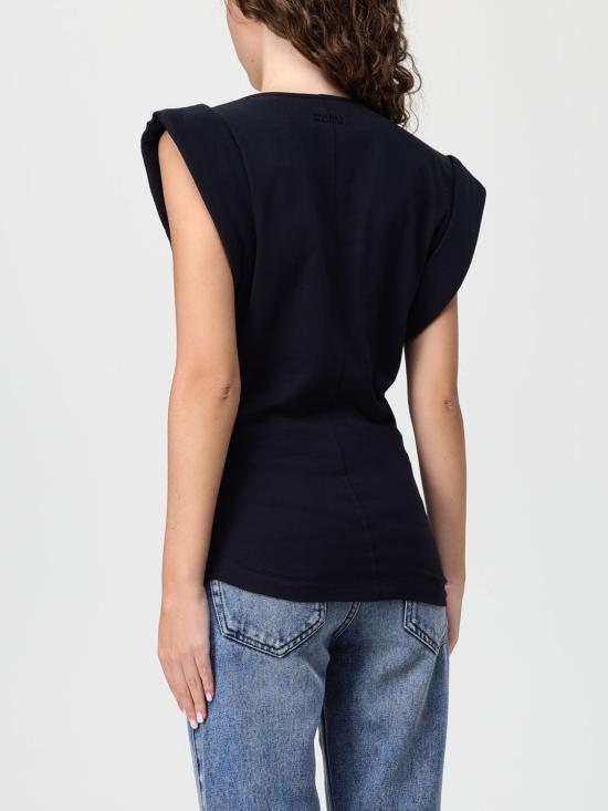 25FW 이자벨마랑 반팔 티셔츠 TS0207FAA1N41I 01BK Black - ISABEL MARANT