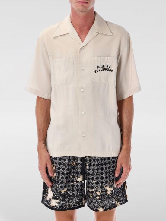 25FW 아미리 셔츠 AMSTCA1154 ALABASTER Yellow Cream