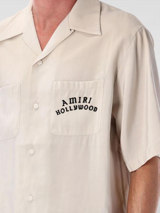 25FW 아미리 셔츠 AMSTCA1154 ALABASTER Yellow Cream - AMIRI